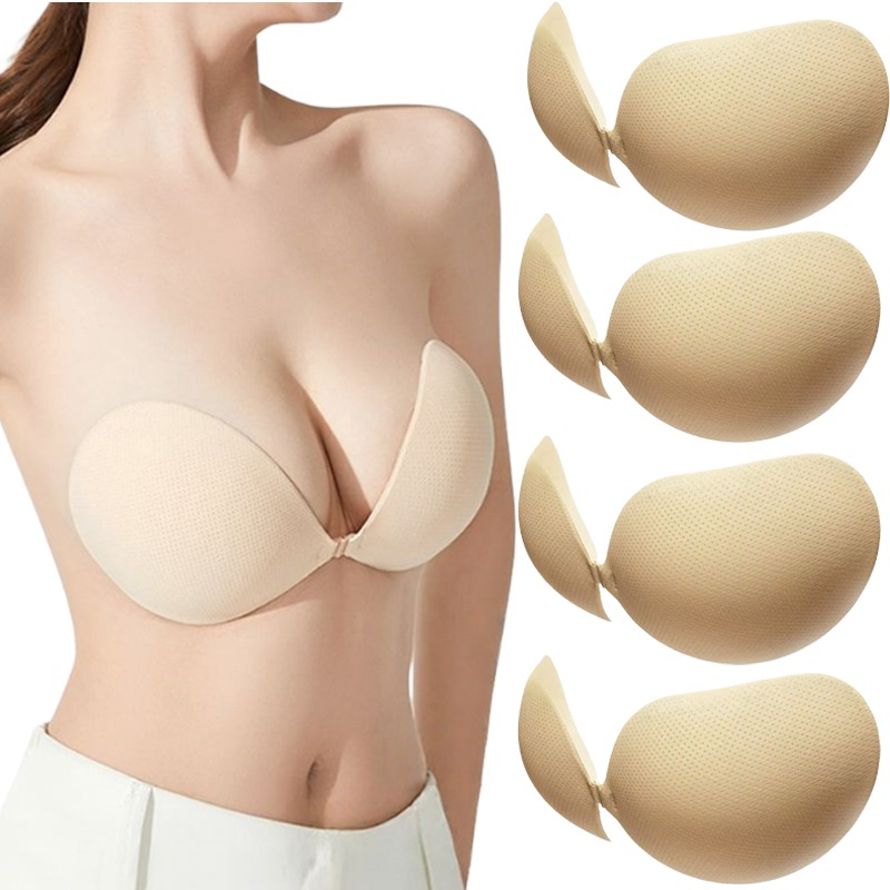 Strapless Bra Adhesive - 푸쉬업 스티키 브라 두꺼운 투명 실리콘