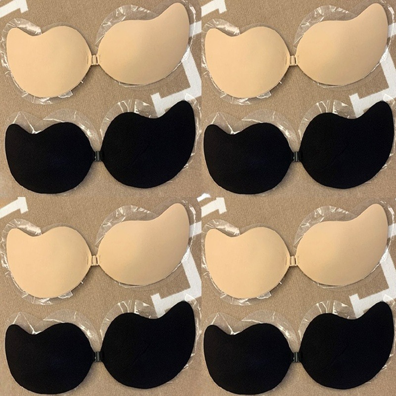 1/2쌍 푸쉬업 인비저블 브라 여성용 스트랩리스 백리스 - Strapless Bra Adhesive 리뷰 및 가격